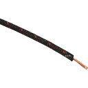 【USA在庫あり】 ナムズ NAMZ ワイヤー 16ゲージ CLOTH BRAIDED 25フィート 黒/赤 2120-1258 HD店
