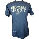 【USA在庫あり】 プロサーキット PRO CIRCUIT Tシャツ LOGO FLAG ヘザーネイビー XLサイズ 3030-23647 HD店(2)