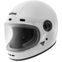 HK-190 コミネ KOMINE ネオレトロフルフェイスヘルメット ペールホワイト XLサイズ 01-190 HD店