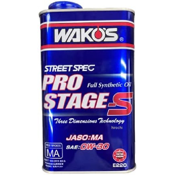 R[Y WAKO'S PRO-S-30 vXe[WS 0W-30 1L 12{Zbg E220 HDX