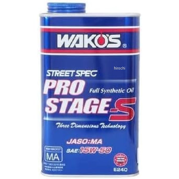 R[Y WAKO'S PRO-S-50 vXe[WS 15W-50 1L 12{Zbg E240 HDX