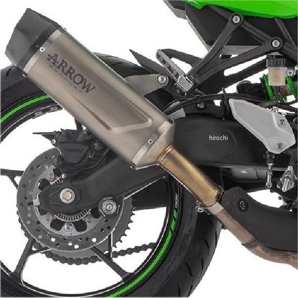 アロー ARROW スリップオンマフラー Indy Race EVO 24年 ZX-4R チタン 71963PK HD店