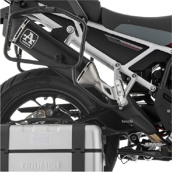 アロー ARROW スリップオンマフラー Veloce(ヒートシールドなし) 20年-23年 TIGER850Sport アルミダーク 72005VAN HD店