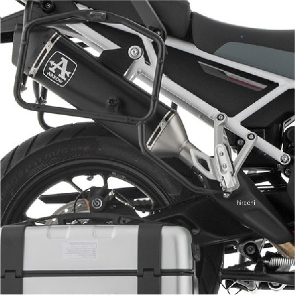 アロー ARROW スリップオンマフラー Veloce(ヒートシールドなし) -23年 TIGER850Sport アルミダーク 72505VAN HD店