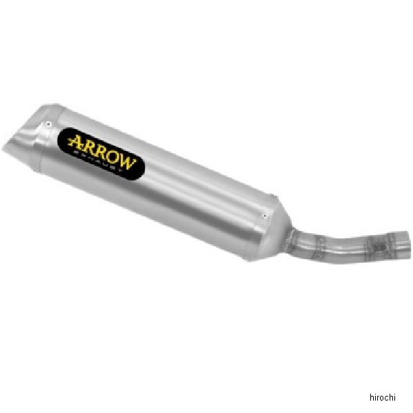 Mufflers - アロー ARROW フルエキゾースト Street Thunder 21年-23年 MT125 アルミダーク/ステンエンド 51518AO-51019MI-mt125 HD店