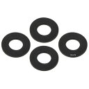 【メーカー在庫あり】 ポッシュ POSH ラバーワッシャーセット 内径6mm 外径13mmx厚さ1mm 4個入り 100410 HD店
