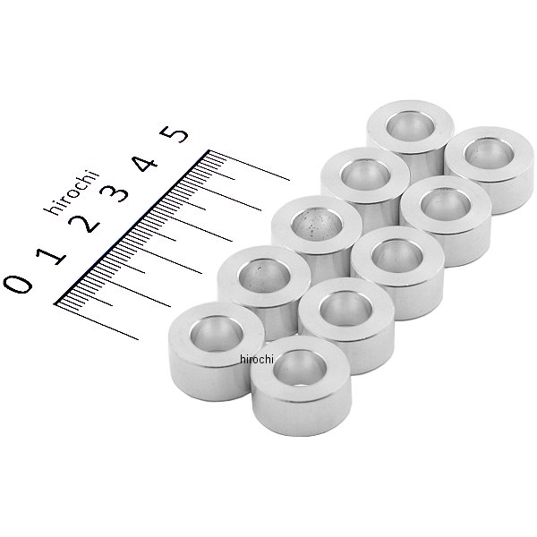 【メーカー在庫あり】 ポッシュ POSH メカニックユース カラーセット 厚さ8mm 内径8mm 外径16.5mm 10個入り 300808 HD店