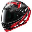 【メーカー在庫あり】 ノーラン NOLAN フルフェイスヘルメット X-803RS Ultra Carbon モトマスター 赤/51 Lサイズ 33003 HD...