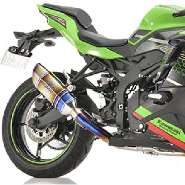 アールズギア rs gear GPスペック シングル フルエキゾースト 20年-22年 NINJA ZX-25R SE チタンドラッグブルー GK37-T1SD HD店