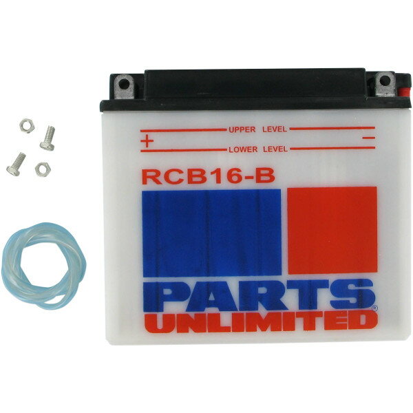 【USA在庫あり】 YB16B パーツアンリミテッド Parts Unlimited 耐久バッテリー 開放型 84年-96年 ハーレー RCB16-B HD店