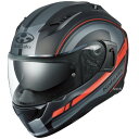 【メーカー在庫あり】 オージーケーカブト OGK KABUTO KAMUI 3 RIDGE フラットブラックグレー Mサイズ 4966094628161 HD店(2)