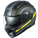 【メーカー在庫あり】 オージーケーカブト OGK KABUTO KAMUI 3 RIDGE フラットブラックイエロー Mサイズ 4966094628215 HD店