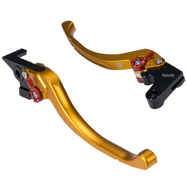 【メーカー在庫あり】 ユーカナヤ U-KANAYA ビレットレバーセット ツーリングタイプ 22年以降 MT-10/SP マットゴールド YA047-143-0812 HD店