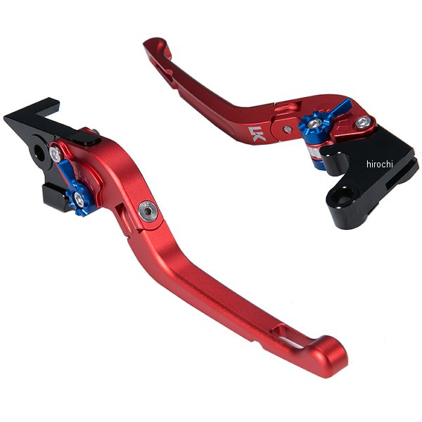 【メーカー在庫あり】 ユーカナヤ U-KANAYA ビレットレバーセット 可倒式Rタイプ 13年以降 XTZ125 マットレッド YA067-145-0715 HD店