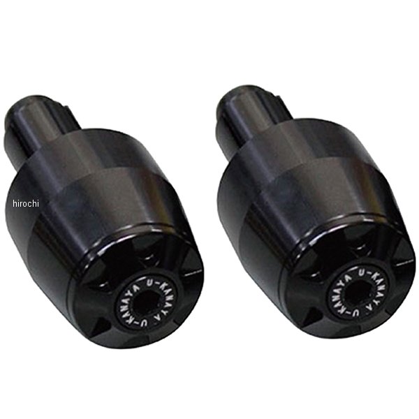 【メーカー在庫あり】 ユーカナヤ U-KANAYA アルミビレットハンドルバーエンド 22年以降 YZF-R7 黒 BEBK-YA65 HD店