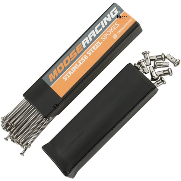 【USA在庫あり】 ムースレーシング MOOSE RACING スポークセット 21インチ 89年-11年 XR650、XR600スチール 0211-0108 HD店