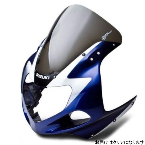 ゼログラビティ ZERO GRAVITY スクリーン コルサ 01年-03年 GSXR-750、GSX-R600 クリア 2410601 HD店
