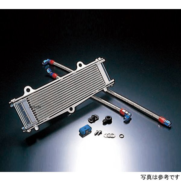 ACTIVE アクティブ オイルクーラーキット サーモ対応 サイド廻し/ストレート #6 12-13R ゼファー1100、ゼファー1100RS シルバー AC14068413C HD店