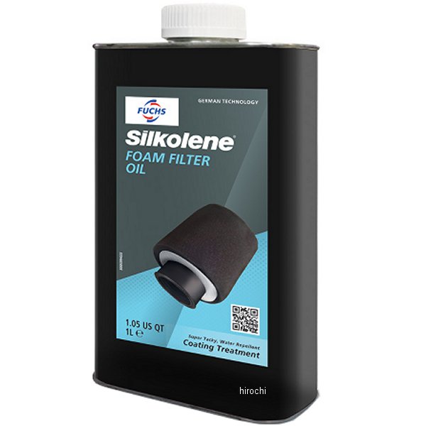 シルコリン SILKOLENE 湿式エアフィルター用オイル 1リットル SIL252876 HD店