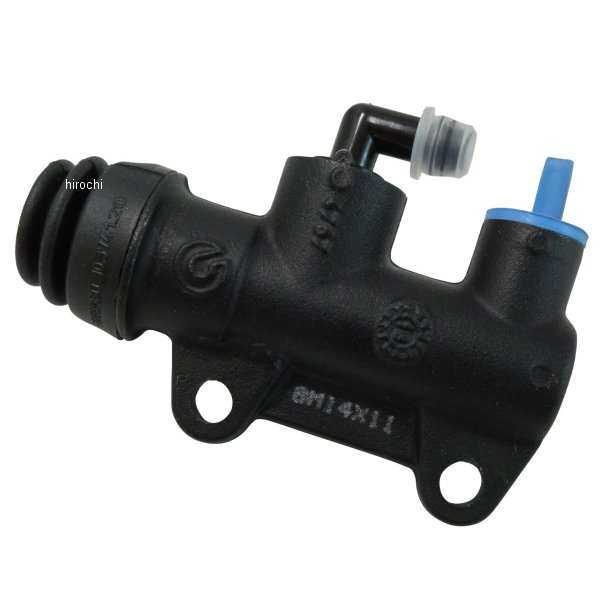ブレンボ brembo リアブレーキマスターシリンダー φ11 取付ピッチ:40mm 横/ニップル90゜ 黒 10.4776.10 HD店