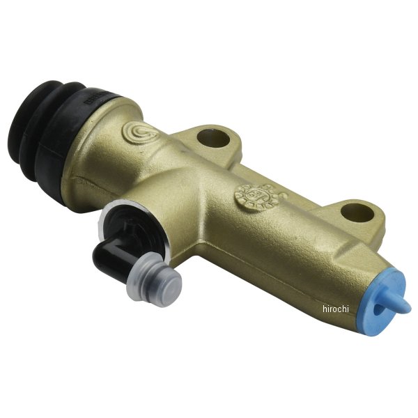 ブレンボ brembo リアブレーキマスターシリンダー φ11 取付ピッチ:40mm 縦/ニップル90゜ ゴールド 10.4776.51 HD店