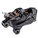 ブレンボ brembo 484 logonero アキシャル CNC 4P キャリパー 左 φ32 ブラックアルマイト ブラックロゴ 120.B814.69 HD店(2)