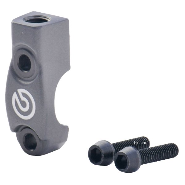 【メーカー在庫あり】 ブレンボ brembo ハンドルバークランプ ミラーホルダー付 M10x1.25 正ネジ RCS ..