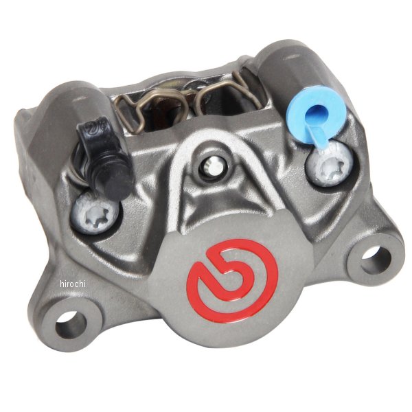 ブレンボ brembo P2-RS84 2P リアキャリパー φ34 取付ピッチ:84mm チタニウムアルマイト レッドロゴ 20.B852.78 HD店(2)