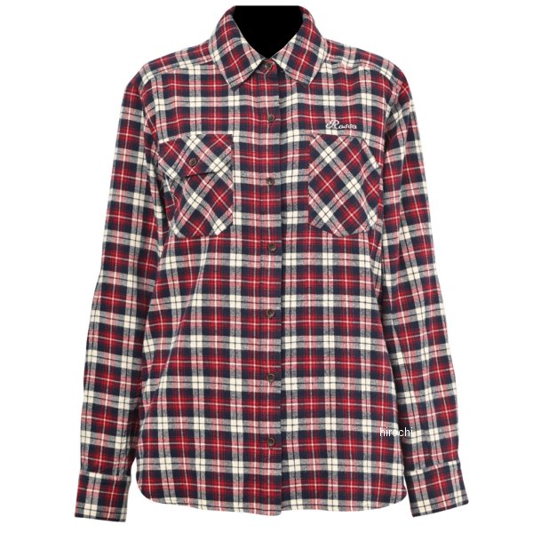  ロッソスタイルラボ Rosso StyleLab 秋冬モデル プロテクションフランネルシャツ レッド/ネイビー Lサイズ ROJ-994 HD店