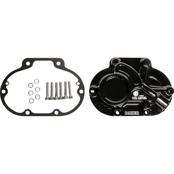  ベーカー Baker Drivetrain トランスミッションサイドカバー22年-23年 ハーレー FXLRST 黒 1107-0730 HD店