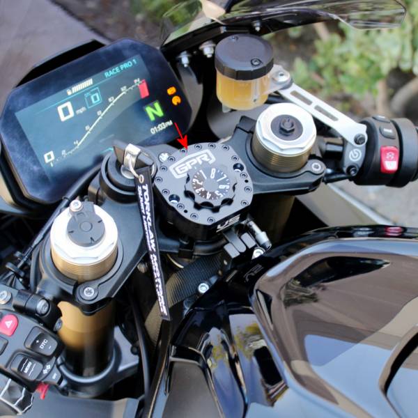 【USA在庫あり】 ジーピーアール GPR ステアリングダンパー 23年 BMW S1000RR ABS 黒 0414-0742 HD店