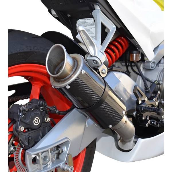 【USA在庫あり】 ホットボディーズ HOT BODIES Growler エキゾーストシステム 21年-23年 アプリリア RS660 黒 1810-3162 HD店