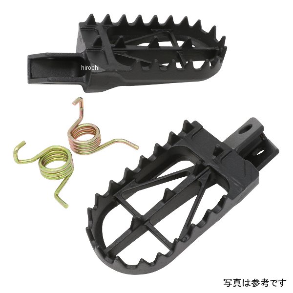 【メーカー在庫あり】 ジータ ZETA ワイドフットペグ 50mm スプリングツキ クロモリ クロスカブ110 D3020 HD店
