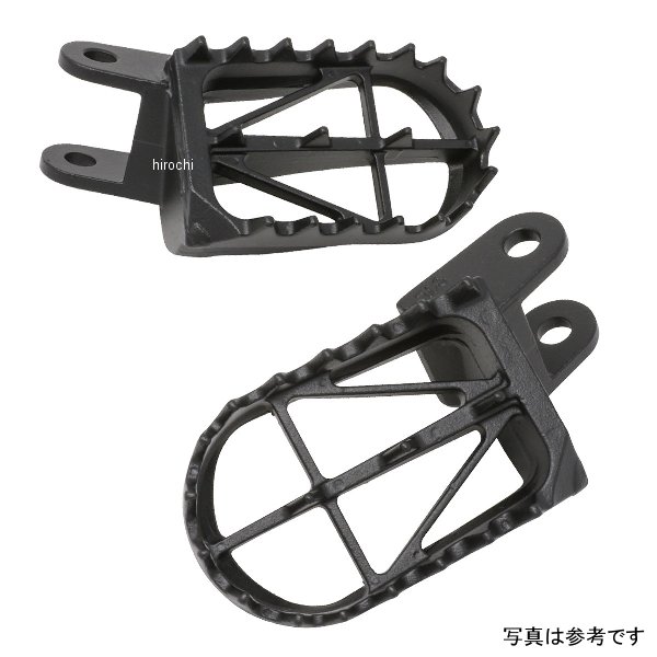 【メーカー在庫あり】 ジータ ZETA ワイドフットペグ 50mm クロモリ CRF1000L XR400、600、650 D3022 HD店
