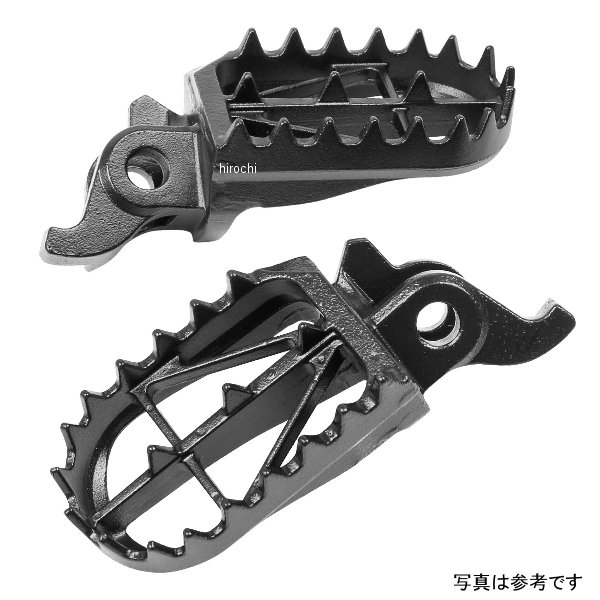 【メーカー在庫あり】 ジータ ZETA ワイドフットペグ 50mm クロモリ 09年- KXF D3028 HD店