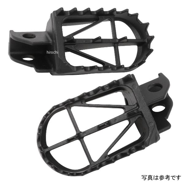 【メーカー在庫あり】 ジータ ZETA ワイドフットペグ 50mm クロモリ KLX125 DR250R D3031 HD店