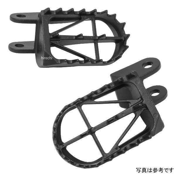 【メーカー在庫あり】 ジータ ZETA ワイドフットペグ 50mm クロモリ KLX250、300、D-TRACKER D3033 HD店