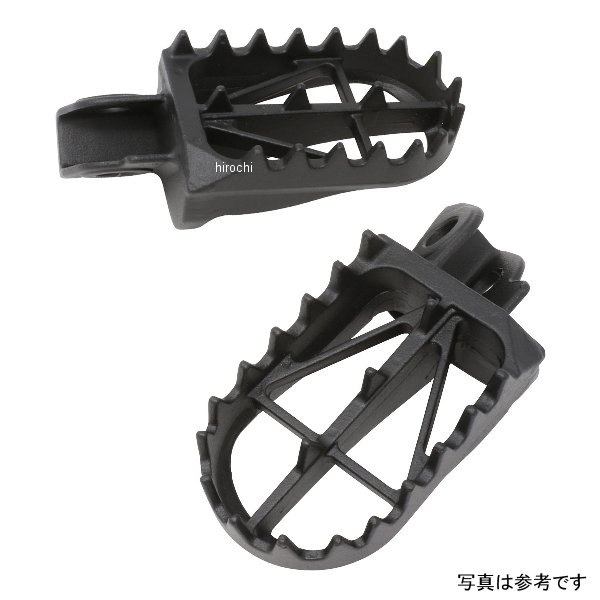 【メーカー在庫あり】 ジータ ZETA ワイドフットペグ 50mm クロモリ RM85 KDX200R、SR D3034 HD店