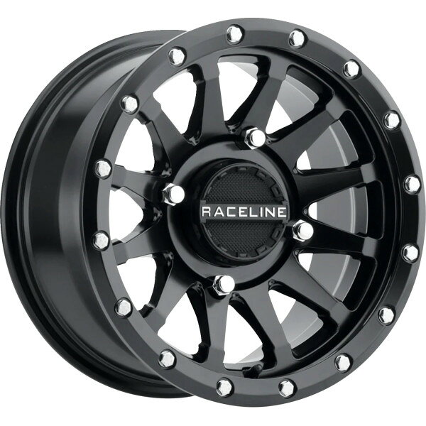  Raceline Wheels Trophy Simulated Beadlock ホイール 15x6 - 4/137 - 5+1 (+40 mm) 黒 0230-1516 HD店