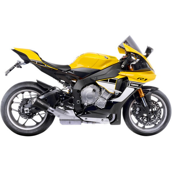 【USA在庫あり】 LEOVINCE LV-10 スリップオンマフラー 15年-23年 YZF-R1 M 黒 1811-4105 HD店