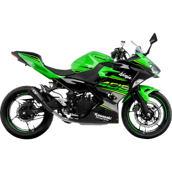 【USA在庫あり】 LEOVINCE LV-10 スリップオンマフラー 24年 Ninja 500 黒 1811-4260 HD店