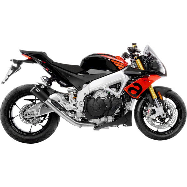 【USA在庫あり】 LEOVINCE LV Corsa Black Edition スリップオンマフラー 21年-23年 アプリリア RSV4 1100 黒 1811-4306 HD店