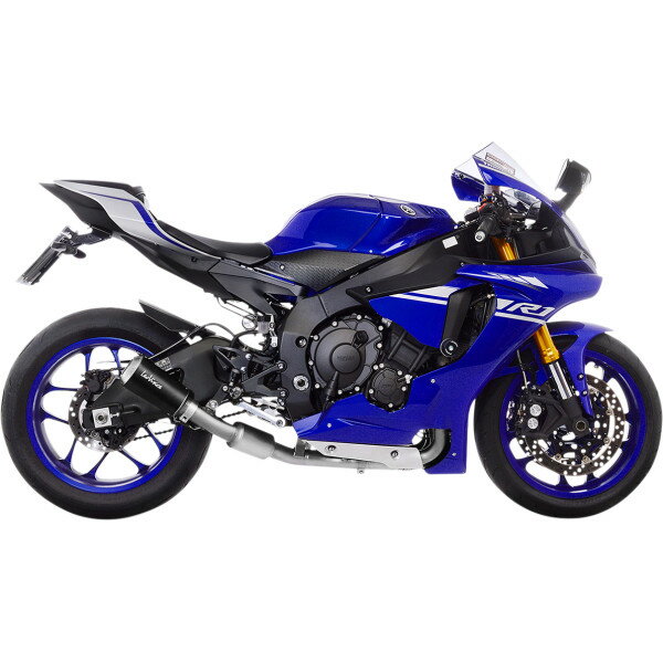 【USA在庫あり】 LEOVINCE Cat Eliminator リンクパイプ 15年-23年 YZF-R1 シルバー 1812-0404 HD店