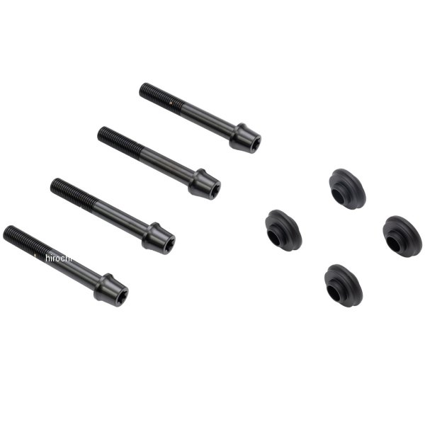 ブレンボ brembo オフセットカラーマウントボルトセット テーパーキャップ 18年-20年 TRACER900/GT 黒 CBY-04BTB HD店