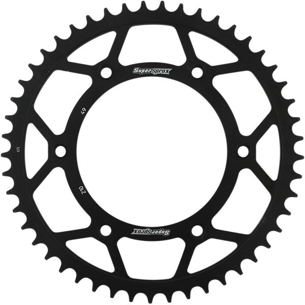 【USA在庫あり】 SUPERSPROX スチール リア スプロケット 520/49T 09年 CRF230M 黒 1210-1886 HD店(2.0)