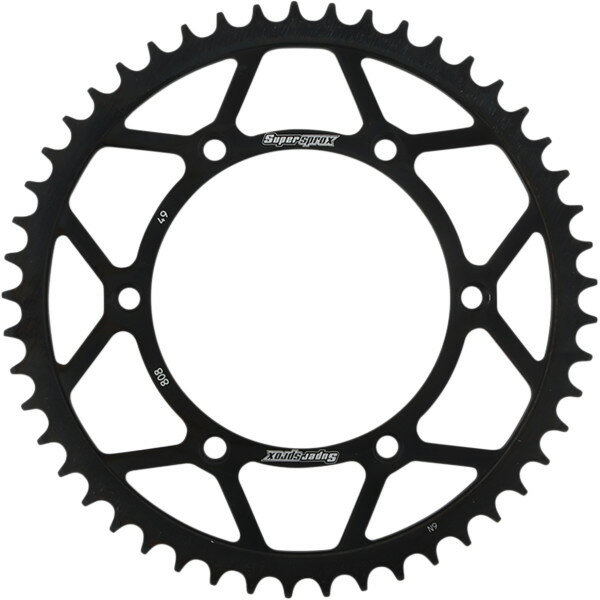 【USA在庫あり】 SUPERSPROX スチール リア スプロケット 520/49T 08年-18年 RM-Z450 黒 1210-1922 HD店
