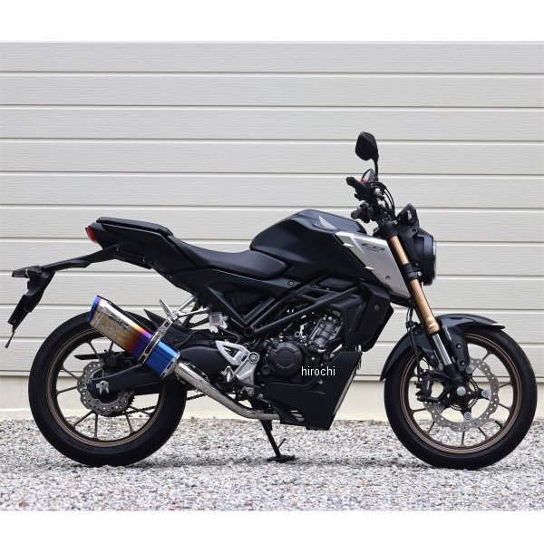 ダブルアールズ WR'S フルエキゾースト SS-OVAL JMCA認証 21年 CB125R 焼き色チタン LB1110JM HD店