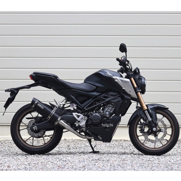 ダブルアールズ WR'S フルエキゾースト SS-OVAL JMCA認証 21年 CB125R F-BLACK チタン LF1110JM HD店