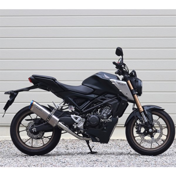 ダブルアールズ WR'S フルエキゾースト SS-OVAL JMCA認証 21年 CB125R ソリッドチタン LK1110JM HD店