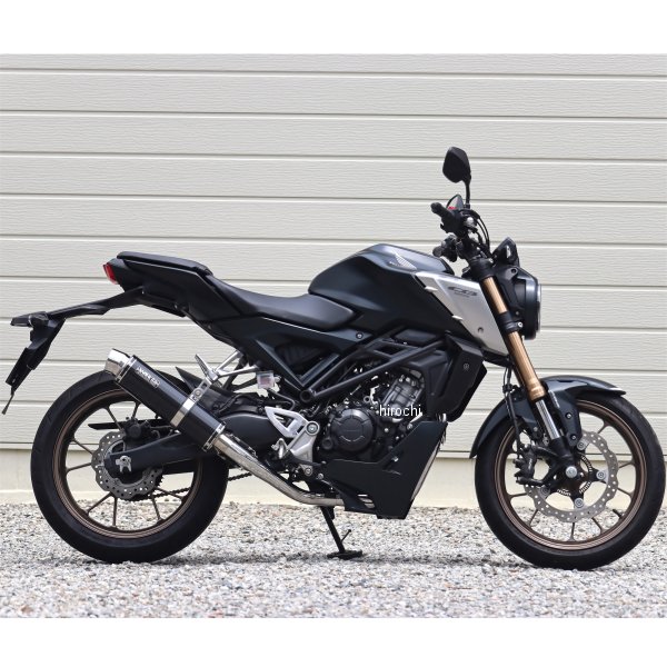 ダブルアールズ WR'S フルエキゾースト ラウンド JMCA認証 21年 CB125R カーボンサイレンサー SC1110JM HD店